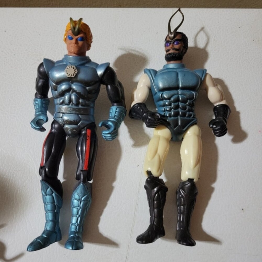 Vintage 1984 Sectaurs Action Figures